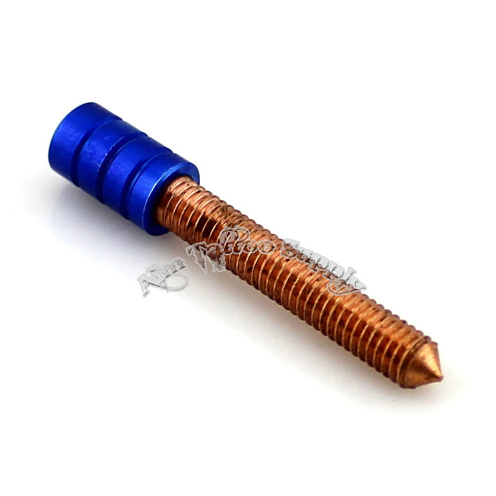 New M4 Copper Colorful Tattoo Contact Screw