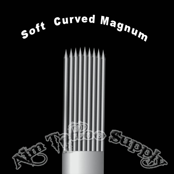 Soft Curved Magnum Tattoo Needles