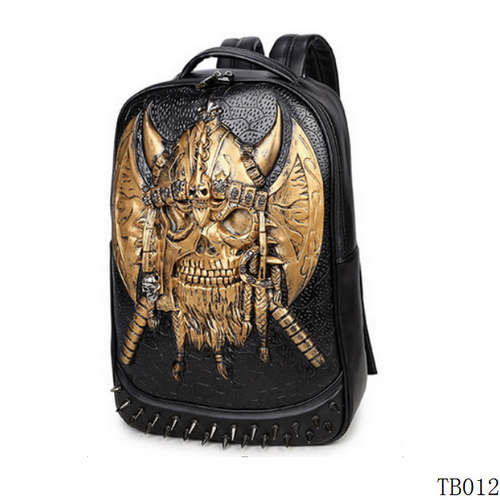 Unique Punk Tattoo Bag Gold