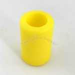 Yellow Soft Silicone Tattoo Grip Cover
