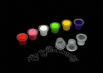 Clear Tattoo Ink Cups With New Professional Package 1000pcs/bag
