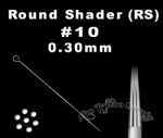 #10 Round Shader tattoo needles