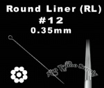 #12 Round Liners tattoo needles