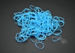 Blue color New Rainbow Rubber Band