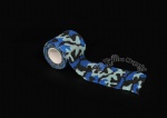 Tattoo Grip Cover Bandages Blue camouflage