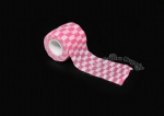 Tattoo Grip Cover Bandages Pink Plaid