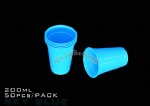 Sky blue Tattoo Disposable Rinse Cup