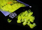 Professional Package Clear Yellow Tattoo Ink Cup Medium Size